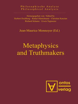 cover image of Metaphysics and Truthmakers